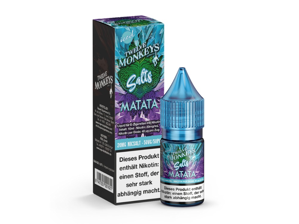 Matata - Iced - Twelve Monkeys Nikotinsalz Liquid