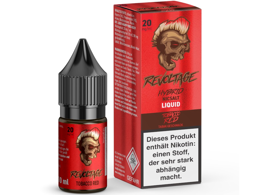 Tobacco Red - Revoltage Hybrid Nikotinsalz Liquid