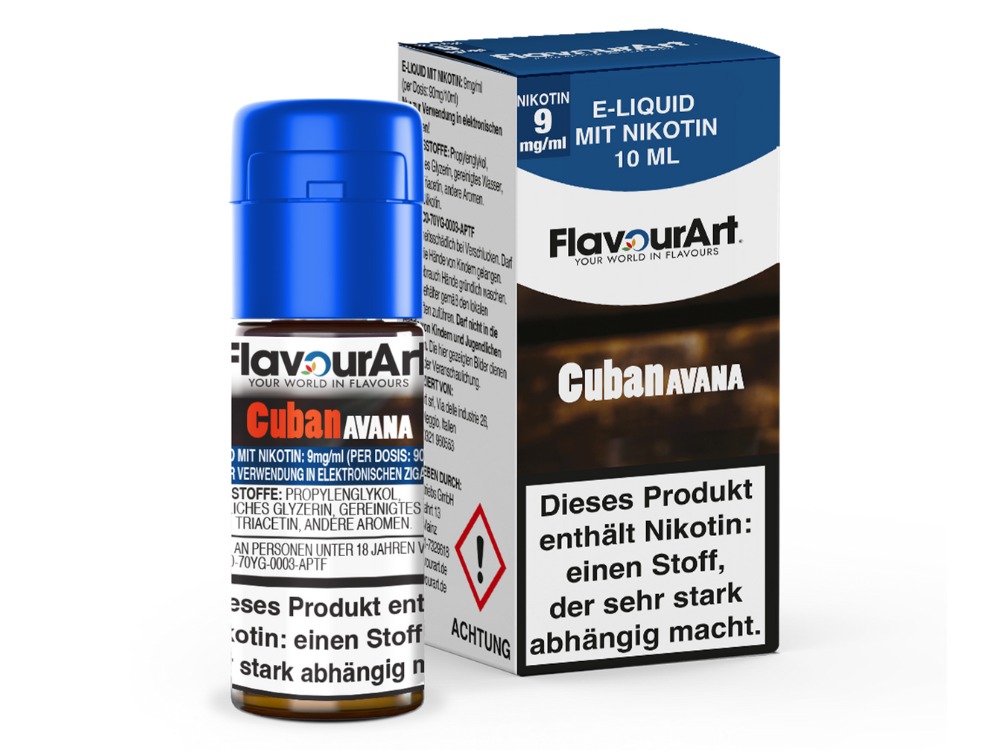Cuban Avana - FlavourArt Liquid