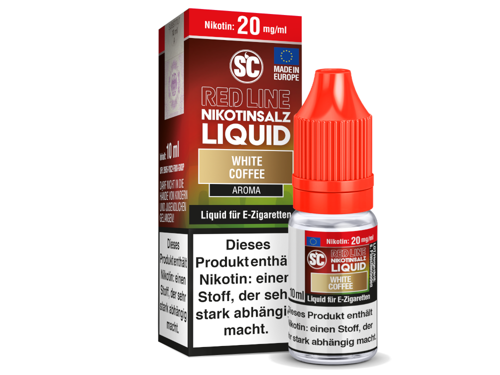 White Coffee - Red Line - SC Nikotinsalz Liquid
