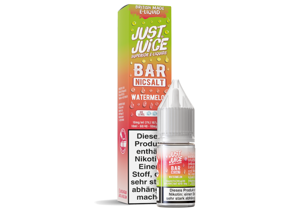 Watermelon - Just Juice Bar Nikotinsalz Liquid