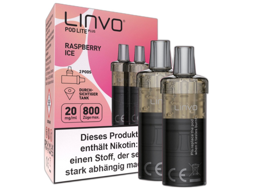 Linvo - Pod Lite Plus Cartridge 20 mg/ml (2 Stück pro Packung)
