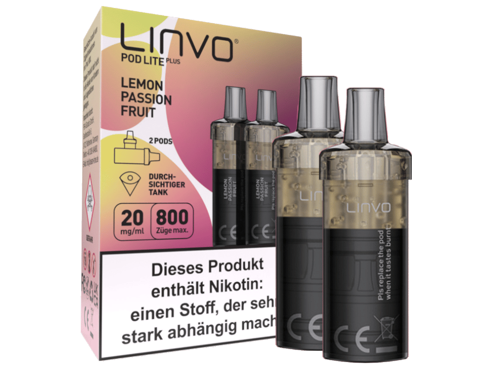 Linvo - Pod Lite Plus Cartridge 20 mg/ml (2 Stück pro Packung)