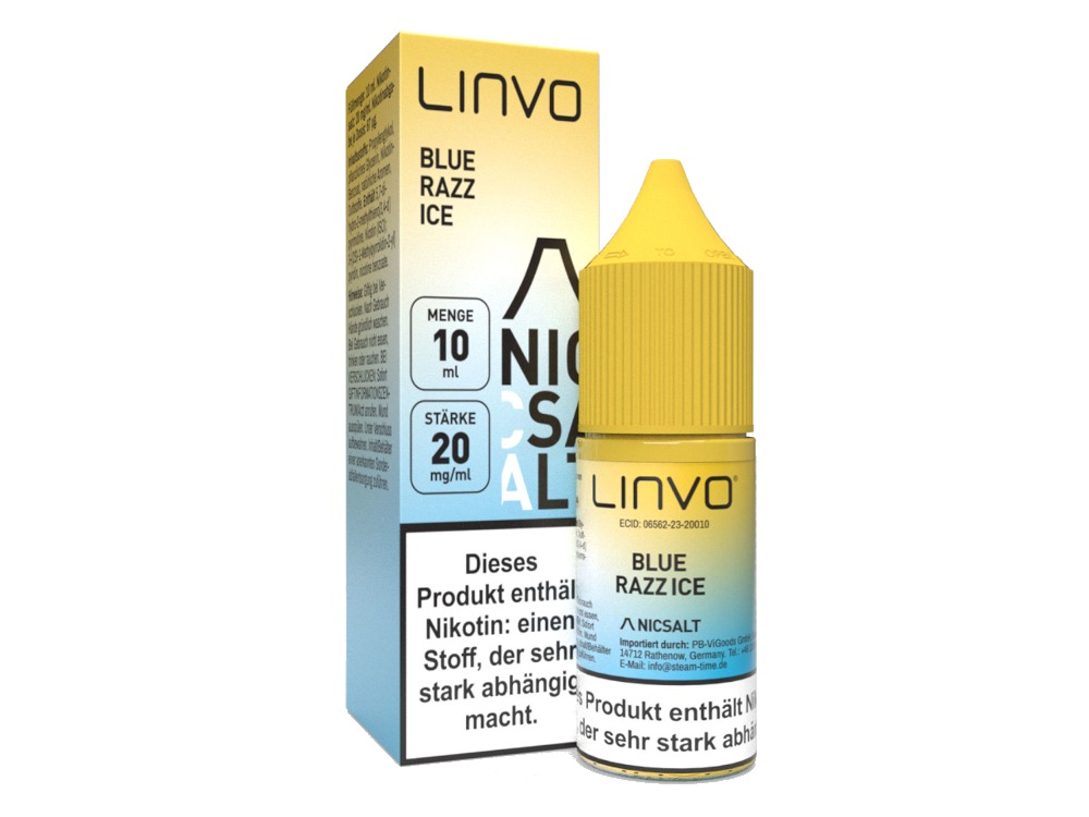 Blue Razz Ice - Linvo Nikotinsalz Liquid