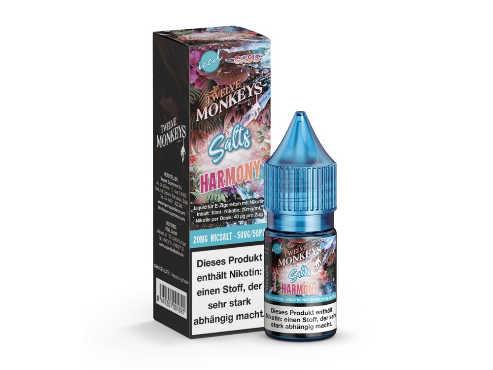 Harmony - Iced - Twelve Monkeys Nikotinsalz Liquid
