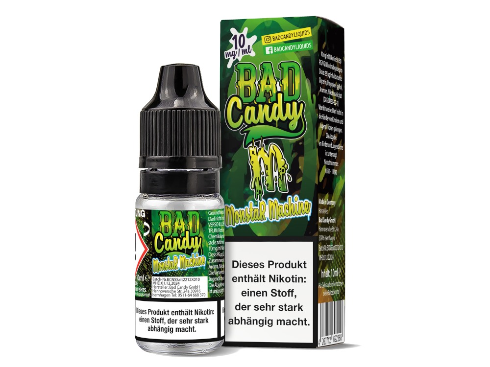 Monstar Machine - Bad Candy Liquids Nikotinsalz Liquid