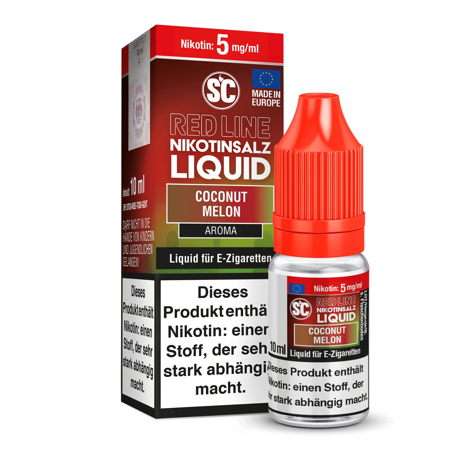 Coconut Melon - Red Line - SC Nikotinsalz Liquid