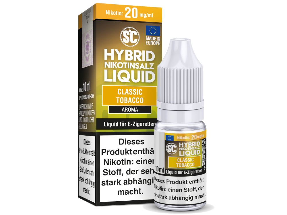 Classic Tobacco - SC Hybrid Nikotinsalz Liquid
