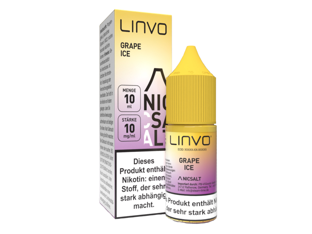 Grape Ice - Linvo Nikotinsalz Liquid