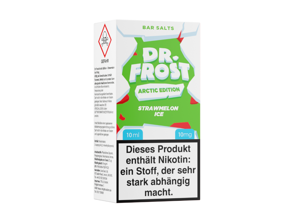 Strawmelon Ice - Arctic Edition - Dr. Frost Nikotinsalz Liquid