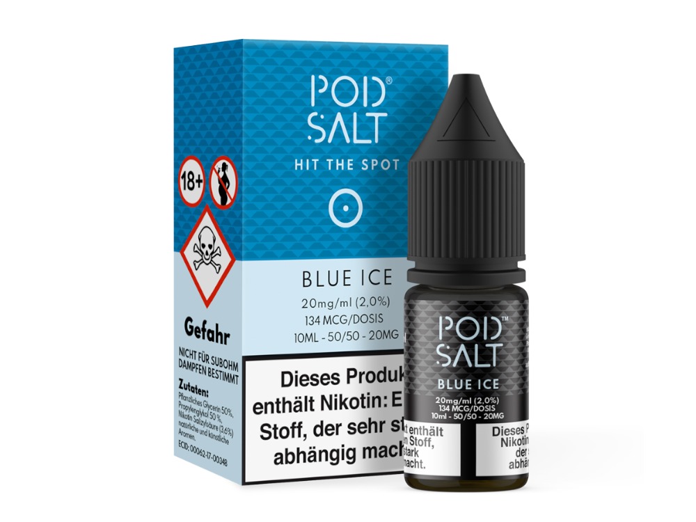Blue Ice - Pod Salt Nikotinsalz Liquid