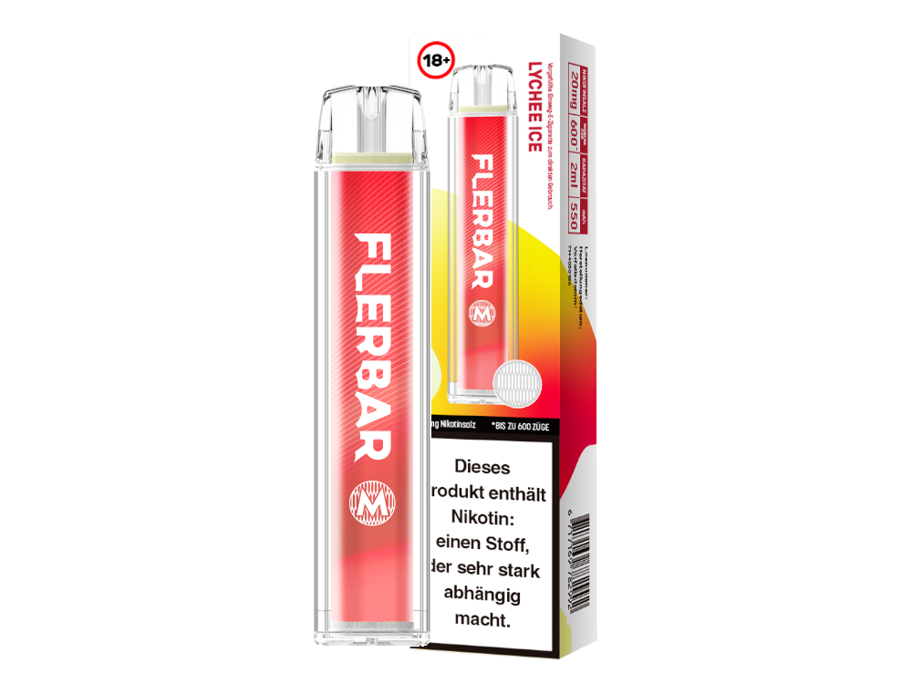 Flerbar M - Einweg E-Zigarette - 20mg/ml