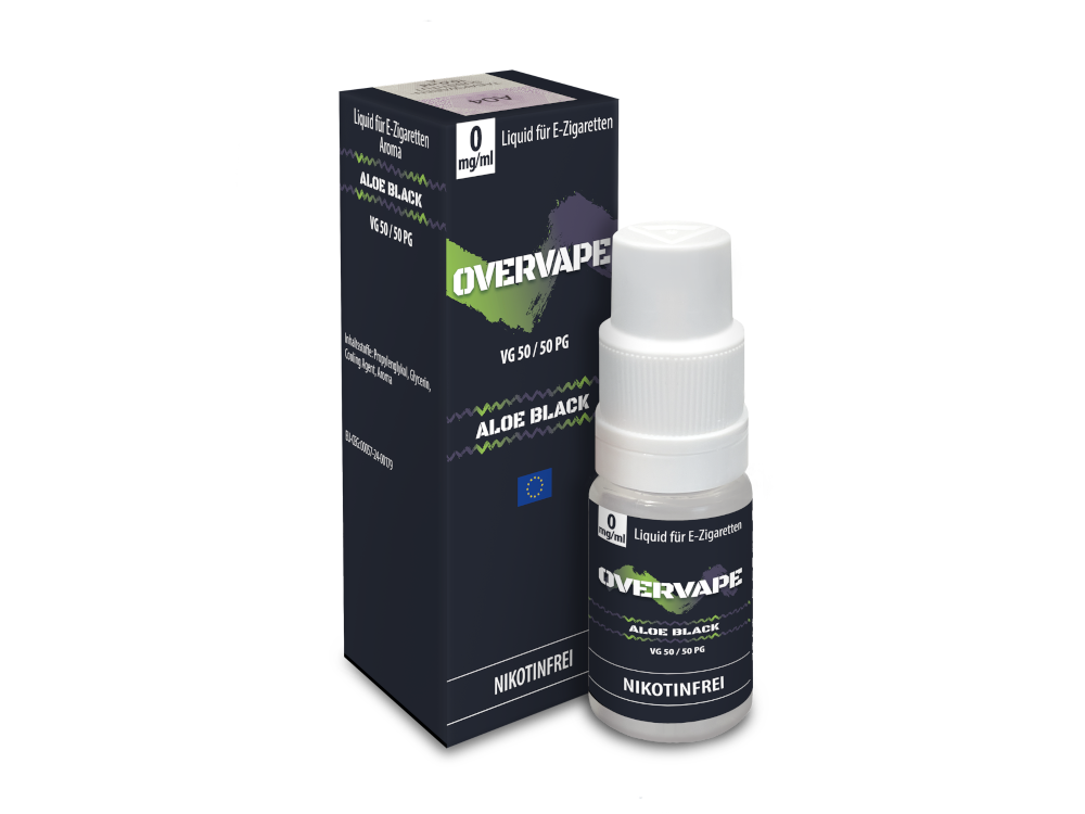 Aloe Black - Overvape Nikotinsalz Liquid