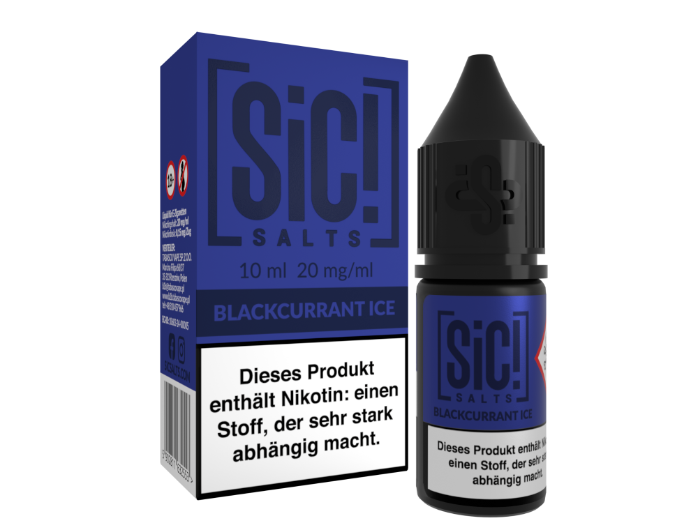 Blackcurrant Ice - SiC! Salts Nikotinsalz Liquid