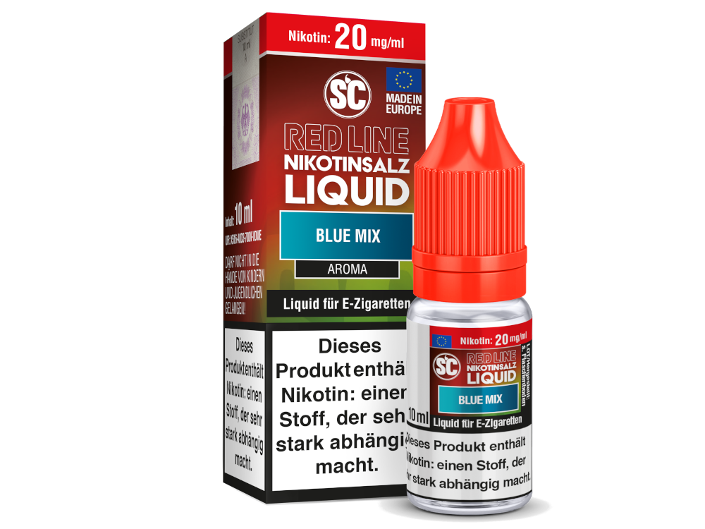 Blue Mix - Red Line - SC Nikotinsalz Liquid
