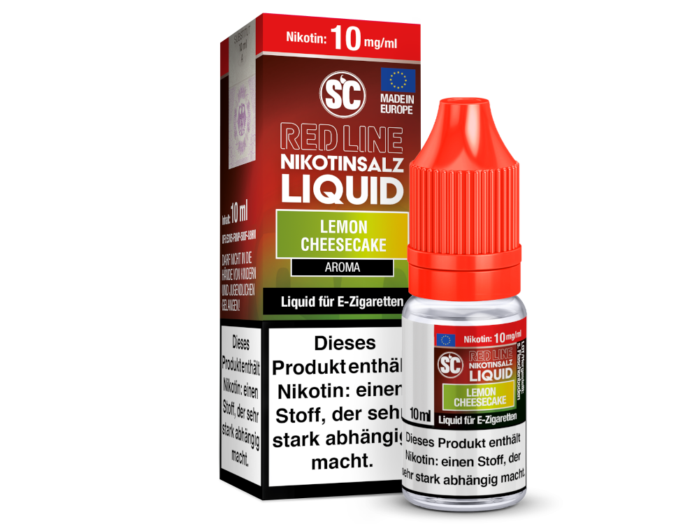 Lemon Cheesecake - Red Line - SC Nikotinsalz Liquid