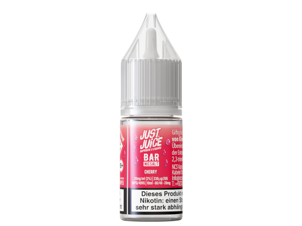 Cherry - Just Juice Bar Nikotinsalz Liquid