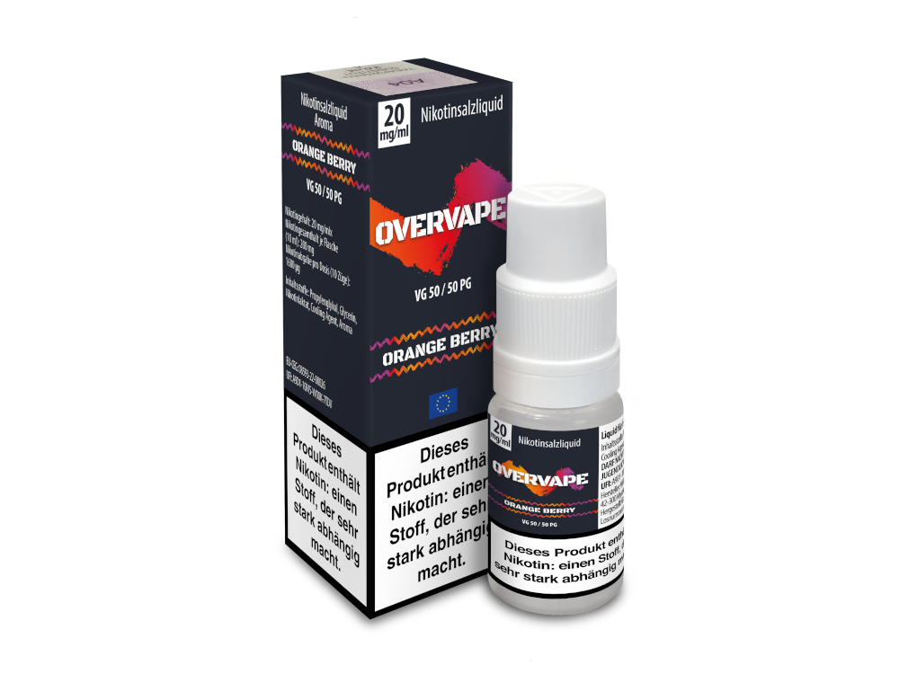 Orange Berry - Overvape Nikotinsalz Liquid