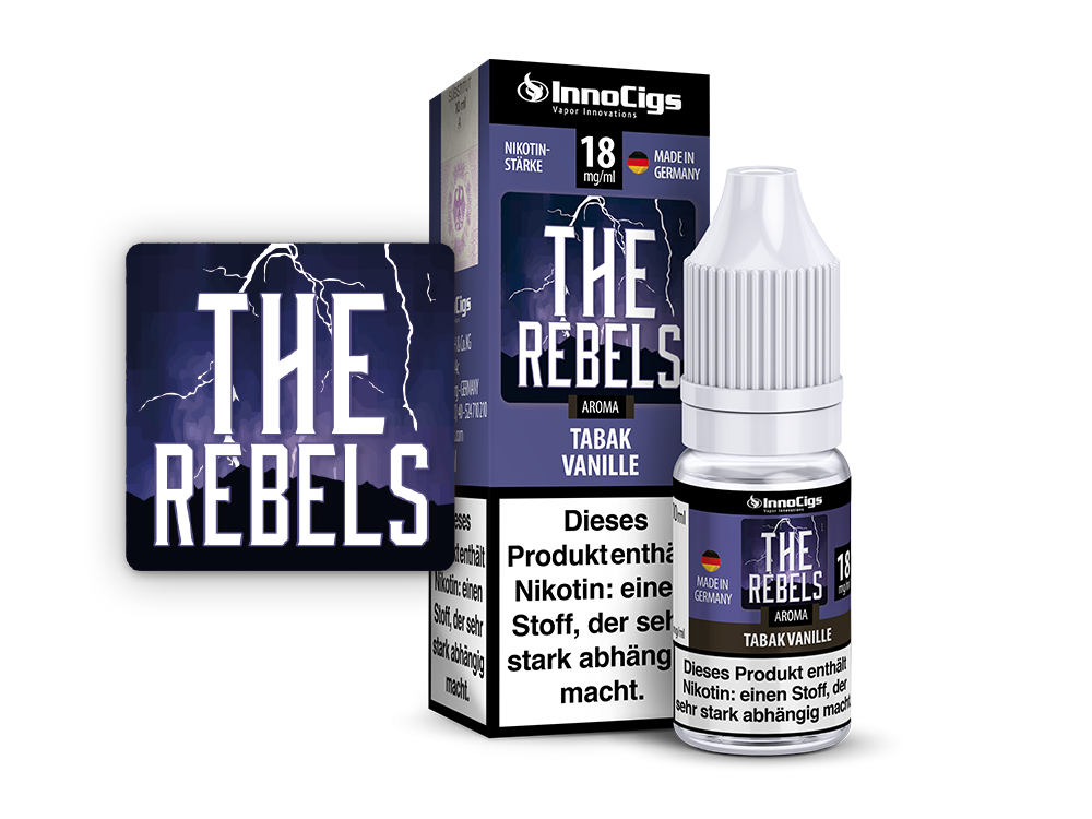 The Rebels Tabak Vanille - InnoCigs Liquid