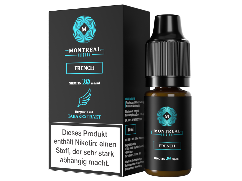 French - Montreal Original Nikotinsalz Liquid