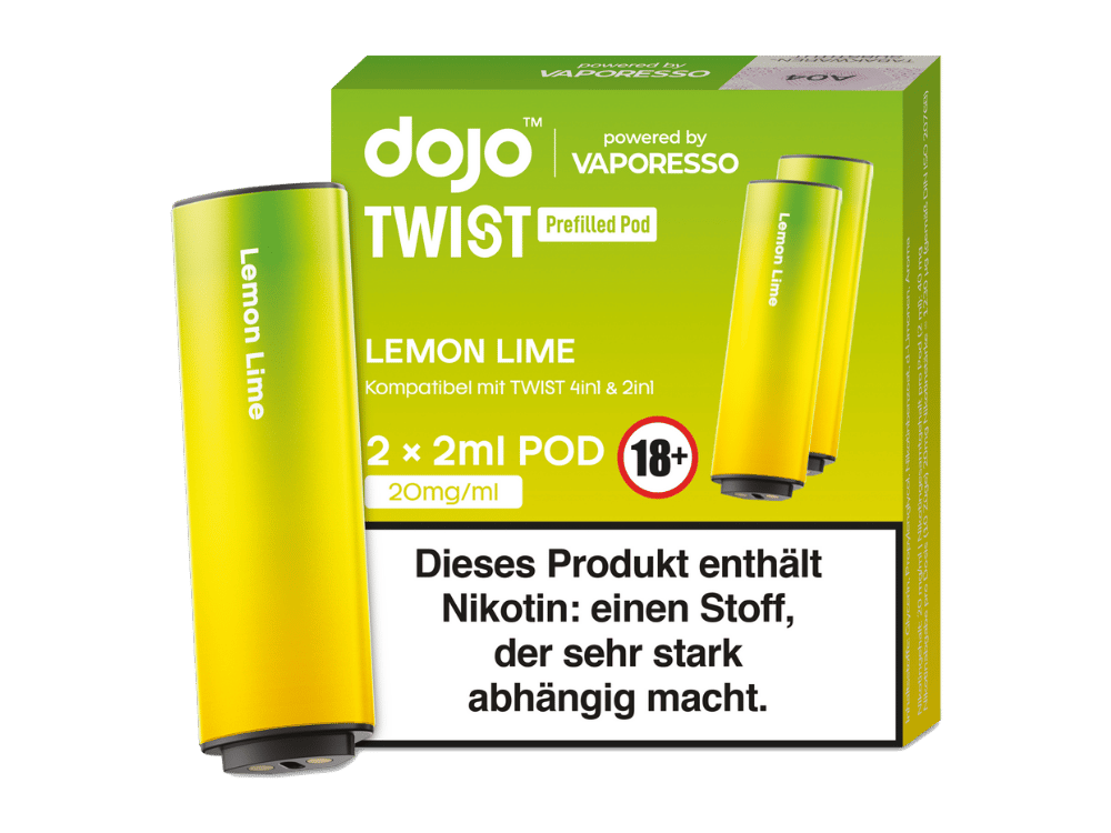 Vaporesso - Dojo - Twist Pod 20 mg/ml (2 Stück pro Packung)