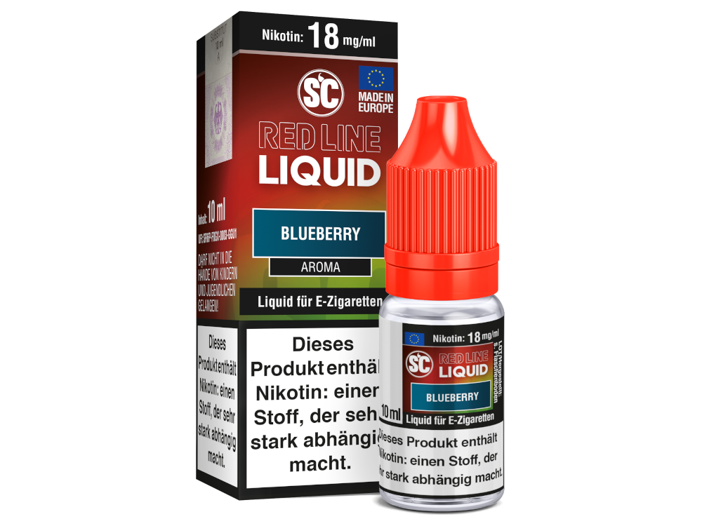 Blueberry - Red Line - SC Liquid