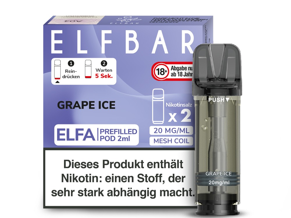 Elfbar Elfa Pod 20mg/ml (2 Stück)