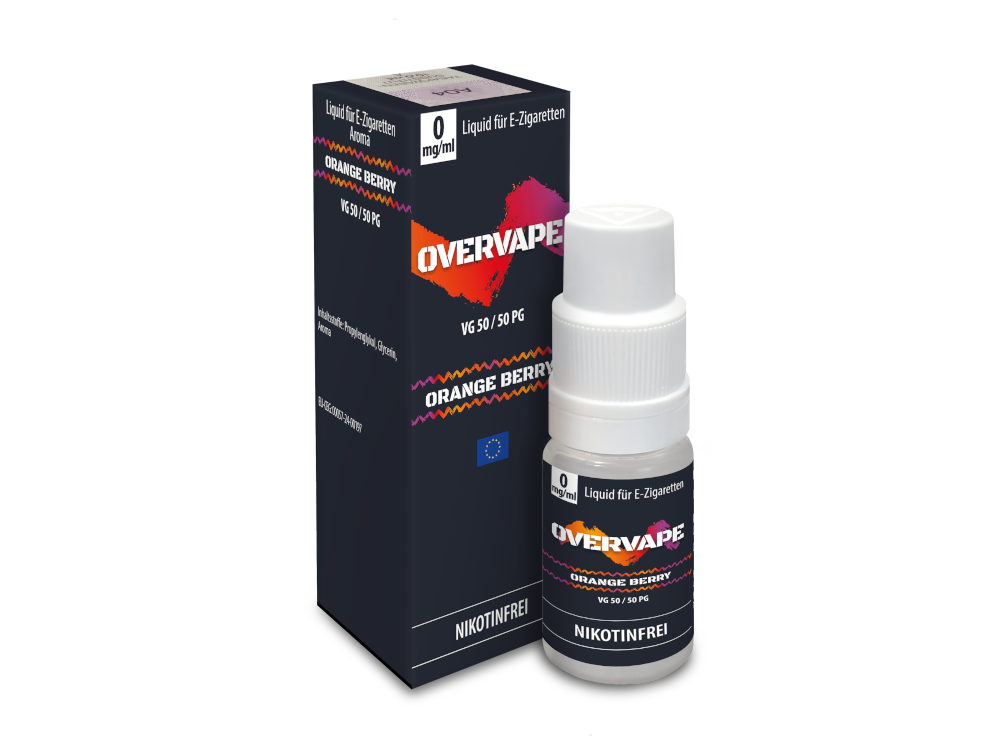 Orange Berry - Overvape Nikotinsalz Liquid
