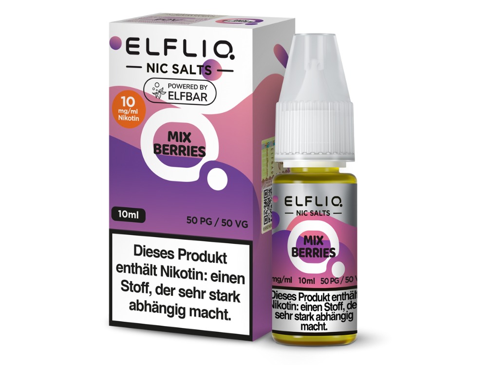 Mix Berries - ELFLIQ Nikotinsalz Liquid