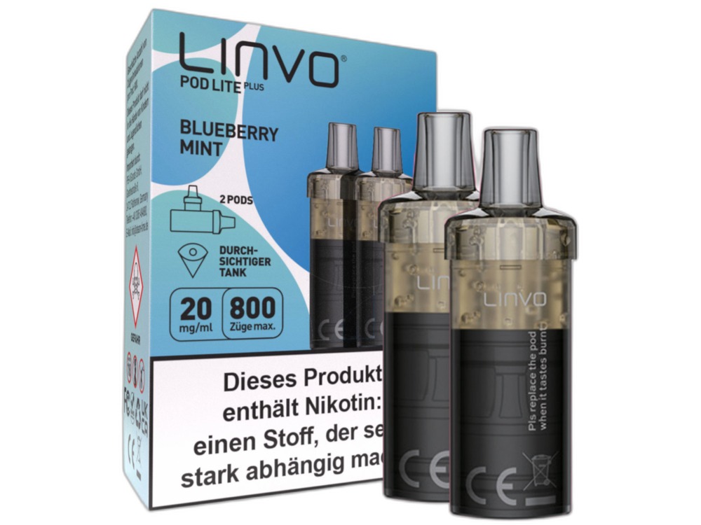 Linvo - Pod Lite Plus Cartridge 20 mg/ml (2 Stück pro Packung)