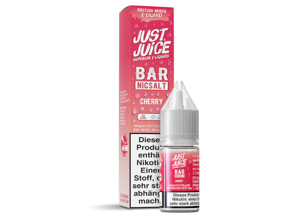 Cherry - Just Juice Bar Nikotinsalz Liquid