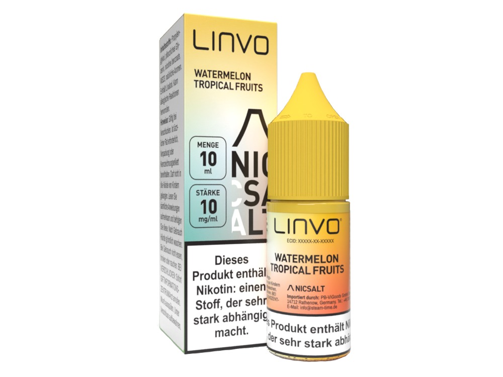 Watermelon Tropical Fruits - Linvo Nikotinsalz Liquid