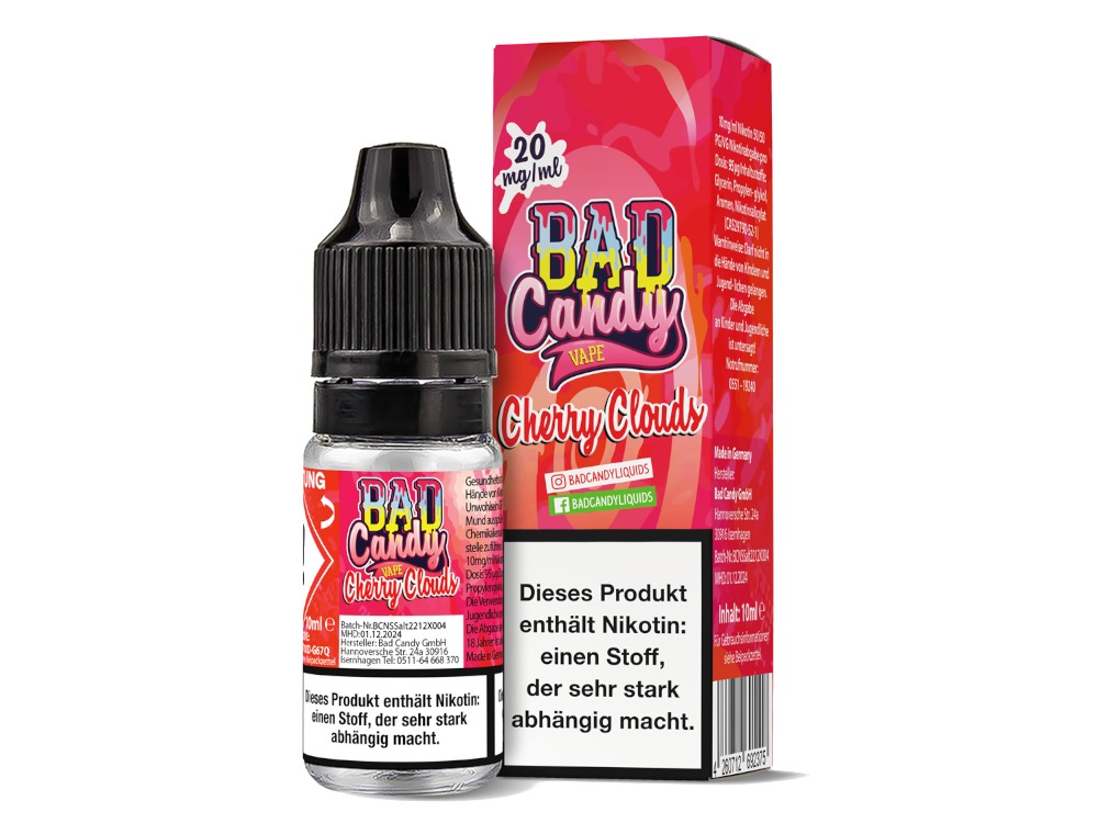 Cherry Cloud - Bad Candy Liquids Nikotinsalz Liquid
