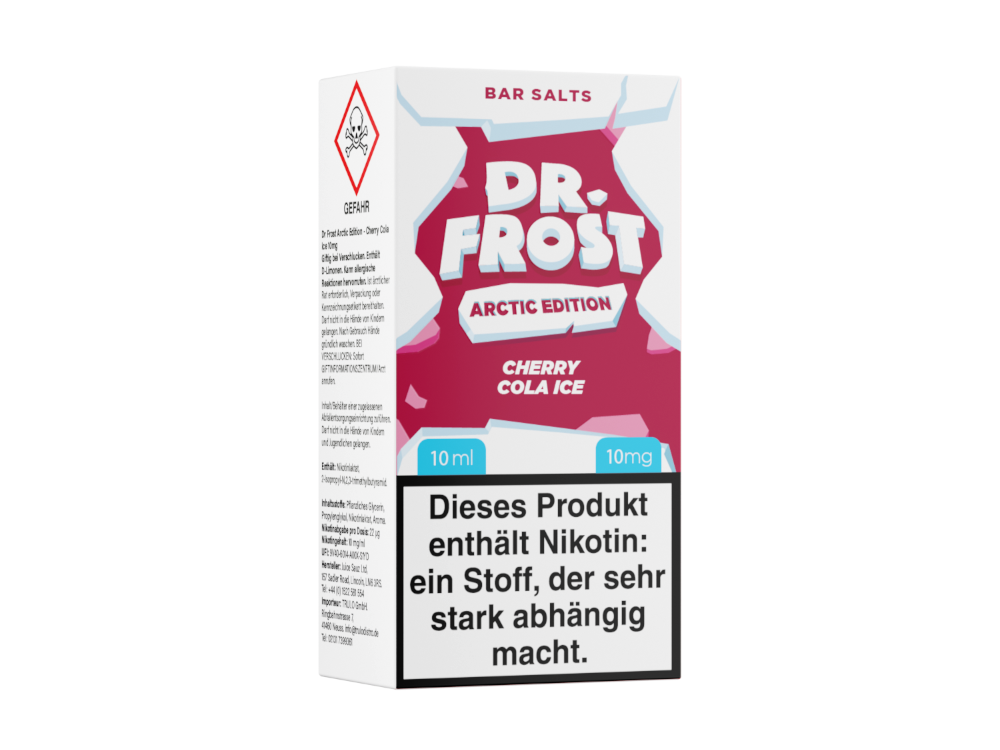 Cherry Cola Ice - Arctic Edition - Dr. Frost Nikotinsalz Liquid
