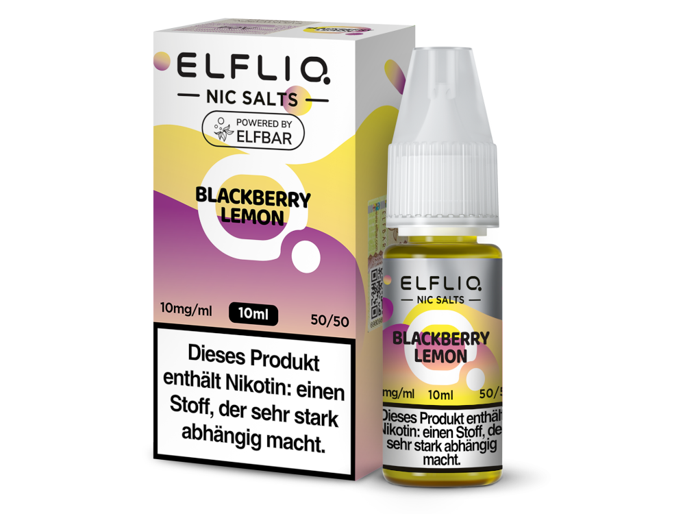 Blackberry Lemon - ELFLIQ Nikotinsalz Liquid