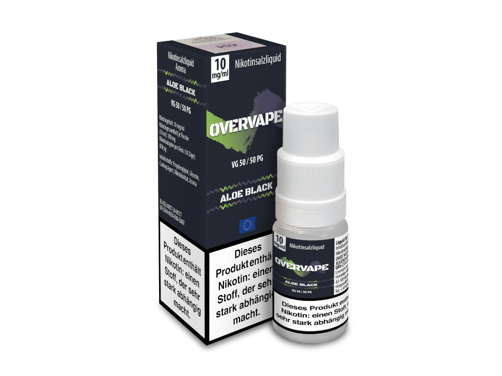 Aloe Black - Overvape Nikotinsalz Liquid