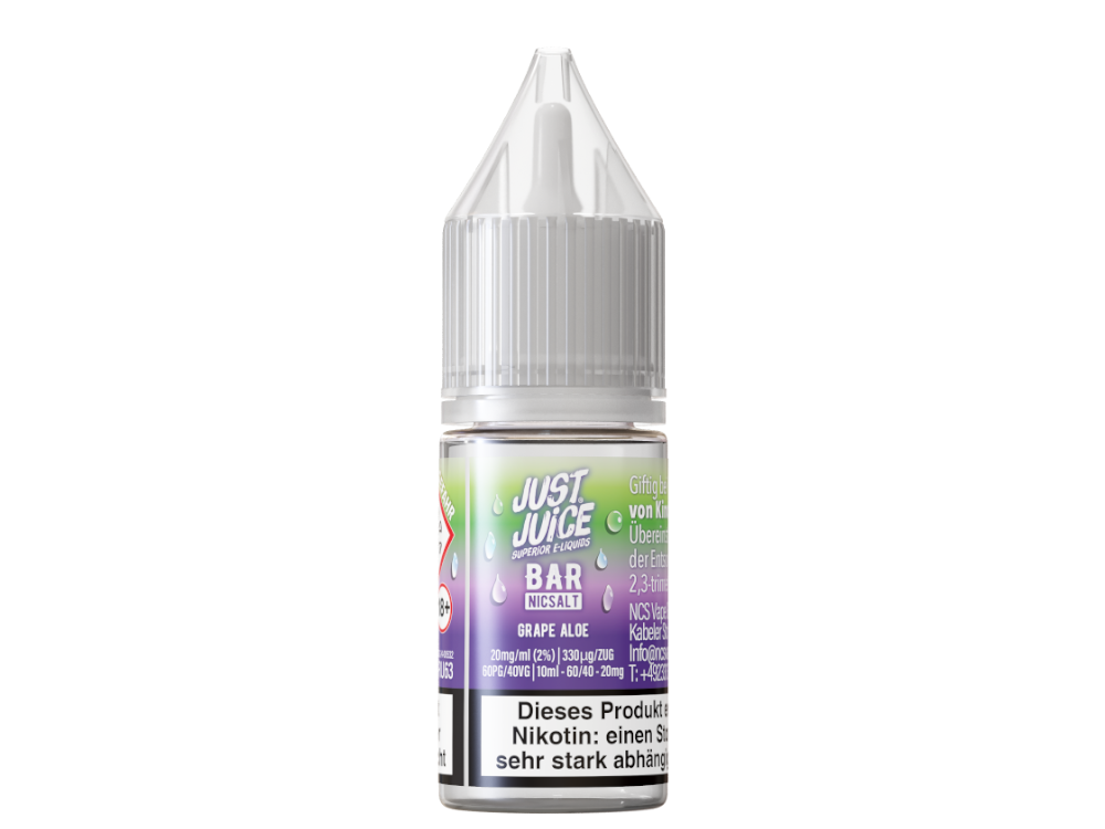 Grape Aloe - Just Juice Bar Nikotinsalz Liquid