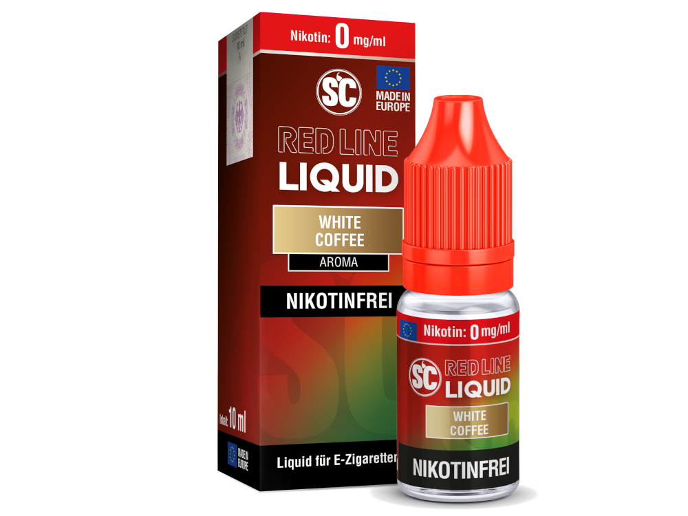 White Coffee - Red Line - SC Nikotinsalz Liquid