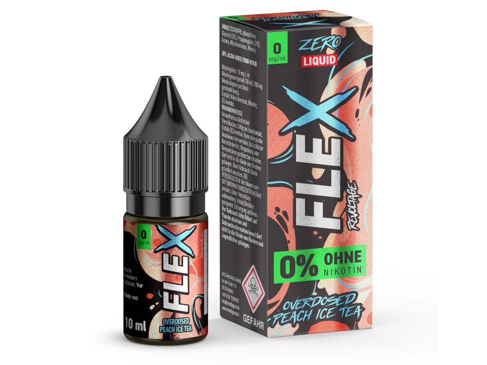 Peach Ice Tea - FLEX - Revoltage Nikotinsalz Liquid