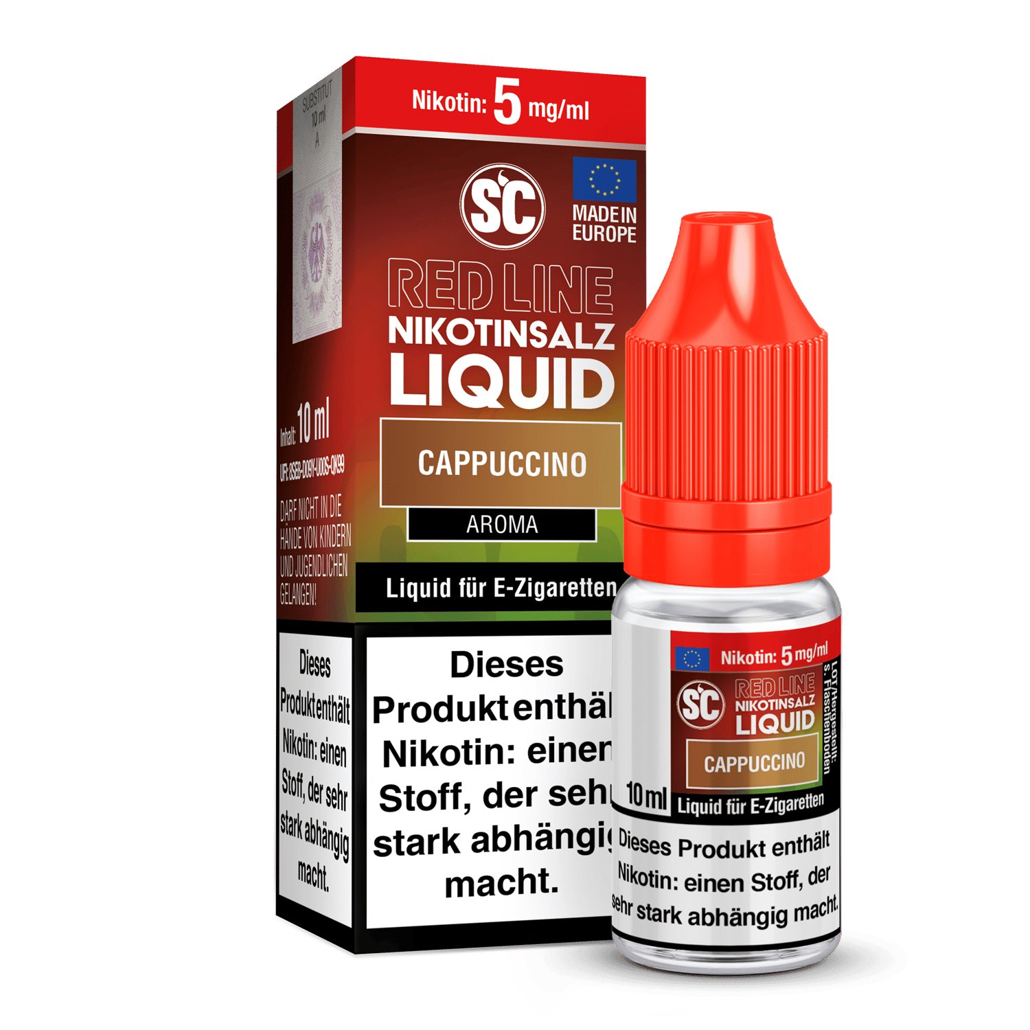 Cappuccino - Red Line - SC Nikotinsalz Liquid