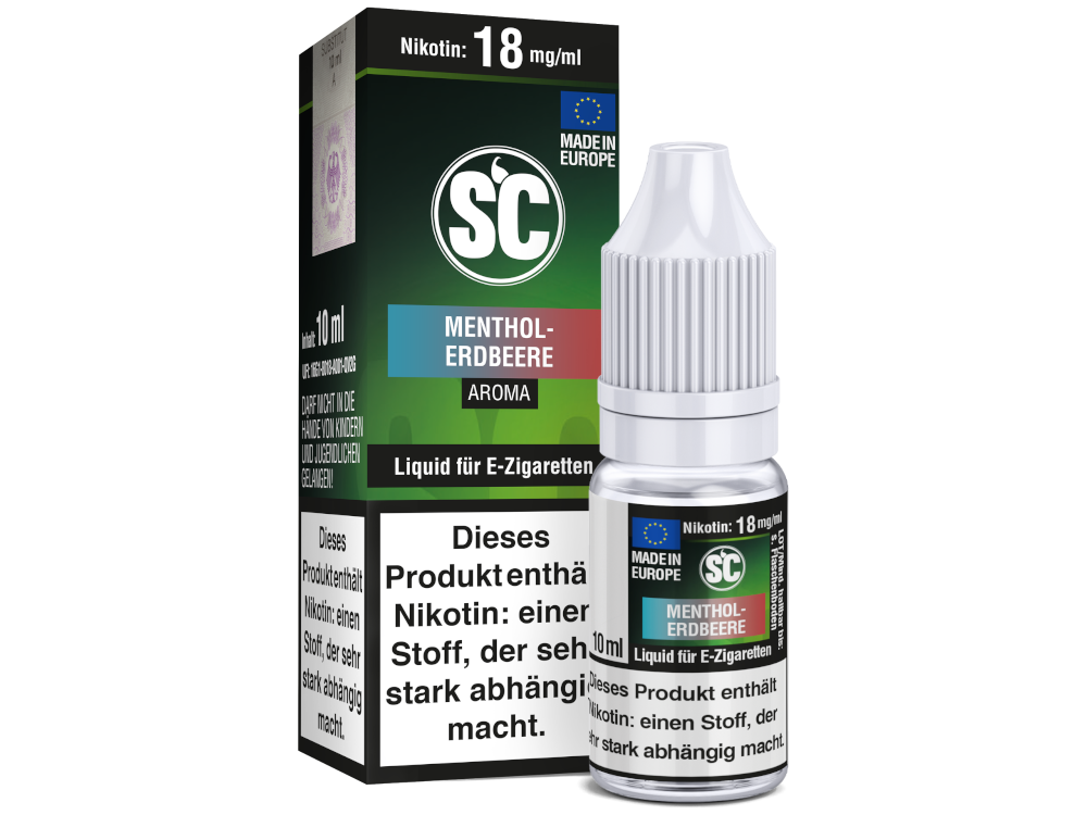 Menthol-Erdbeere - SC Liquid
