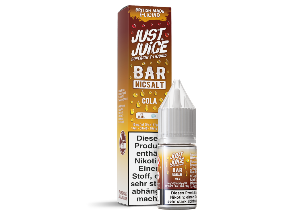Cola - Just Juice Bar Nikotinsalz Liquid