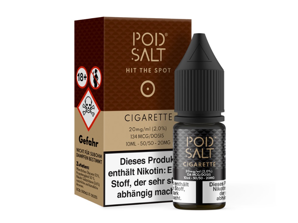 Cigarette - Pod Salt Nikotinsalz Liquid