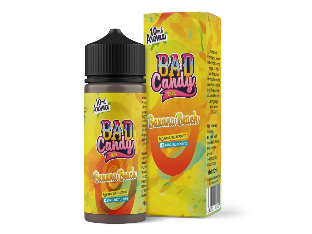 Banana Beach - Bad Candy Liquids Aroma 10ml