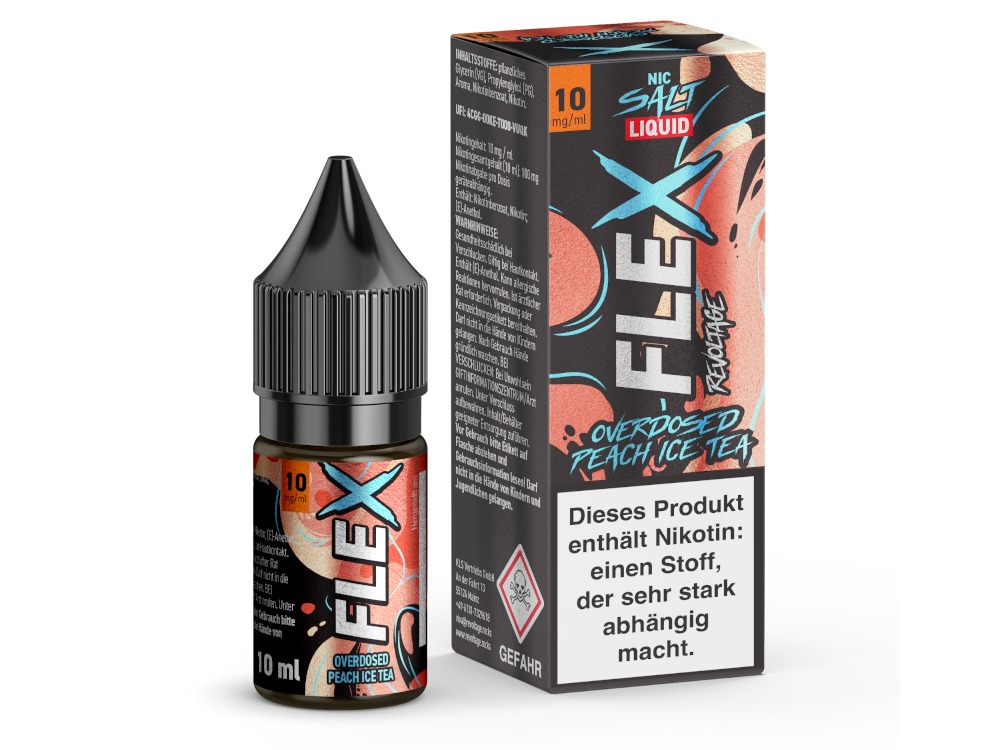 Peach Ice Tea - FLEX - Revoltage Nikotinsalz Liquid
