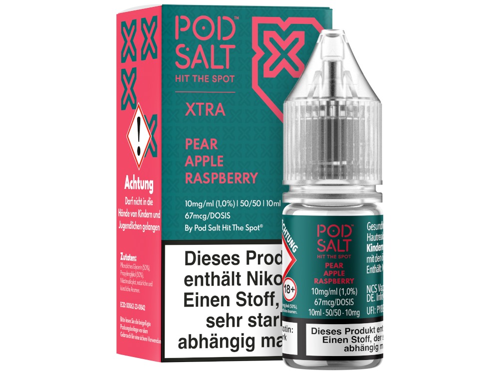 Pear Apple Raspberry - Pod Salt X Nikotinsalz Liquid