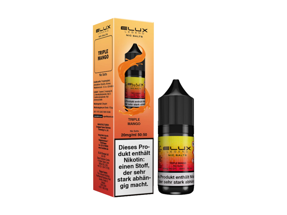 Triple Mango - Elux Nikotinsalz Liquid
