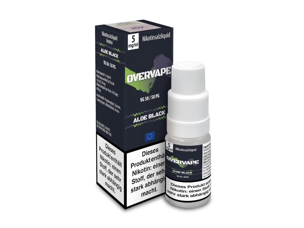 Aloe Black - Overvape Nikotinsalz Liquid