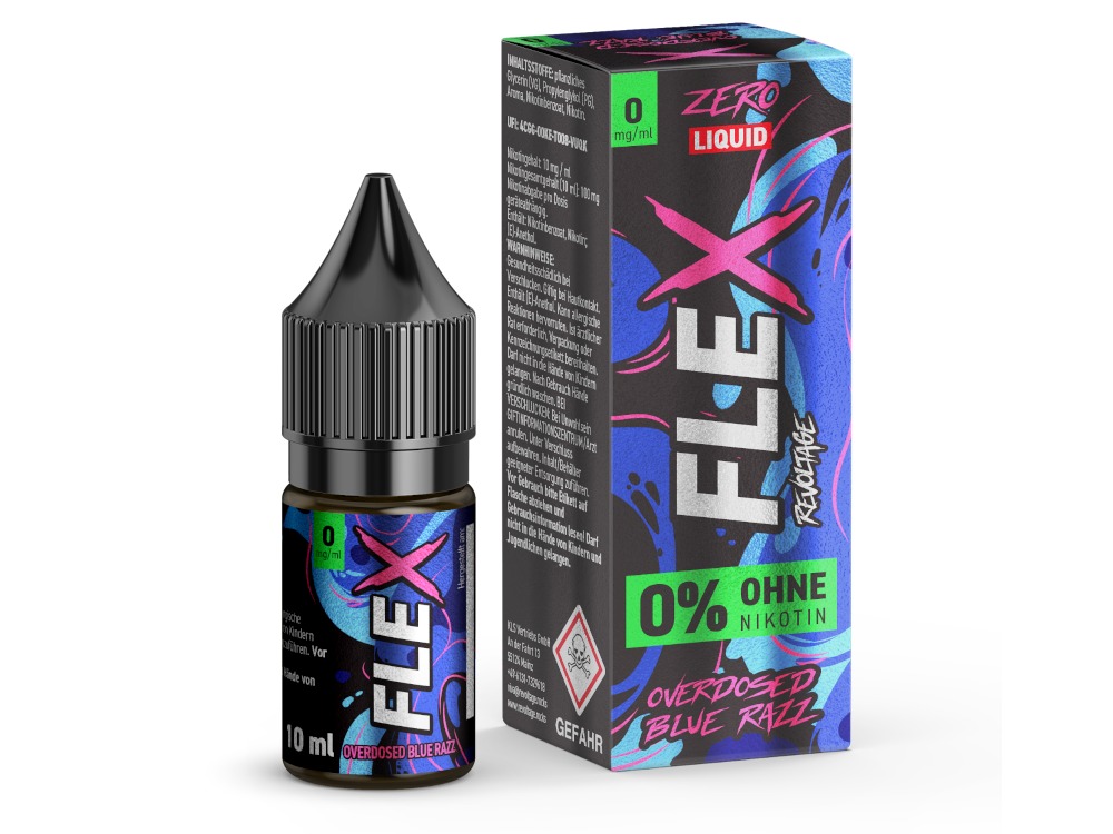 Blue Razz - FLEX - Revoltage Nikotinsalz Liquid