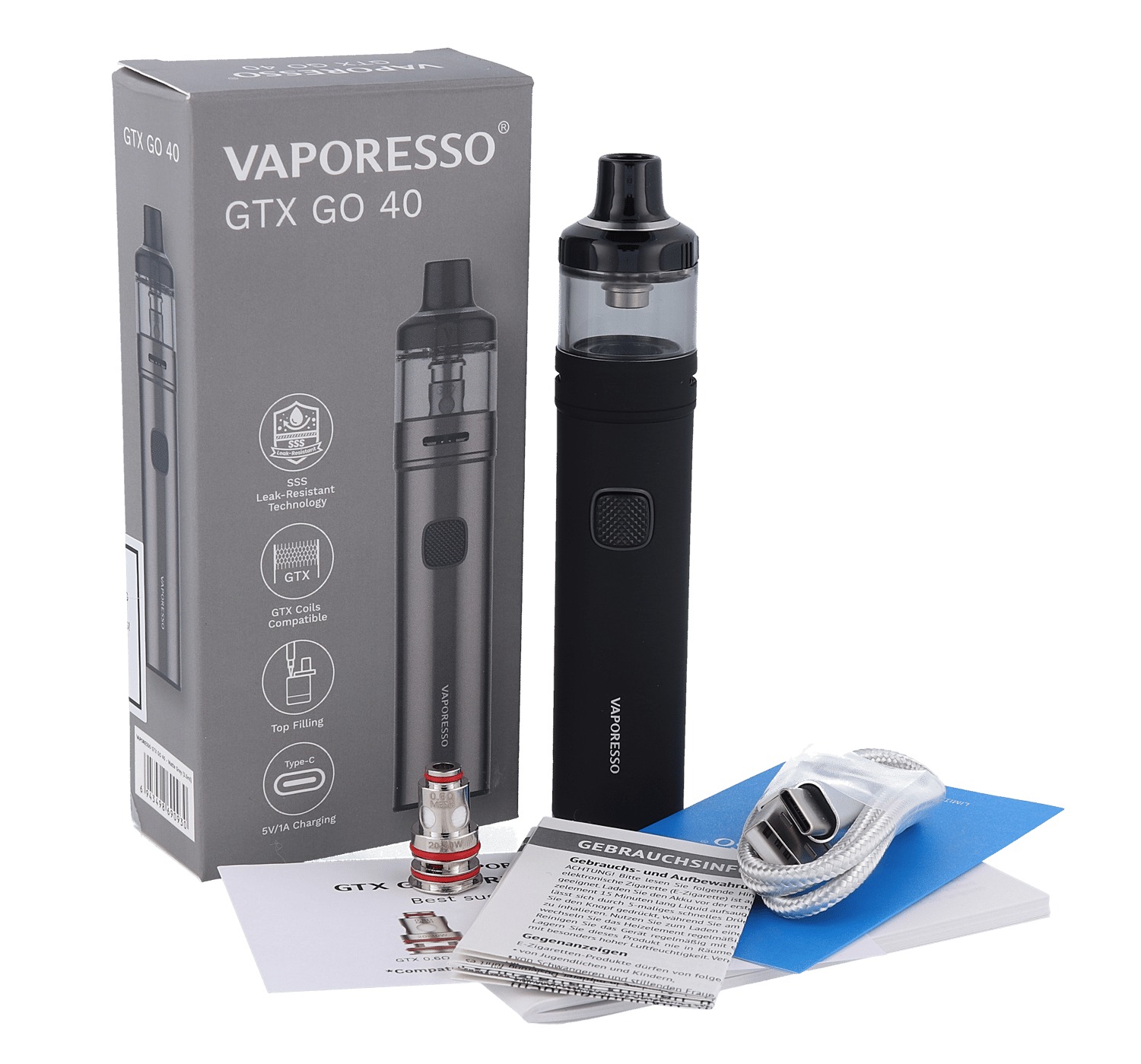 Vaporesso - GTX GO 40 E-Zigaretten Set